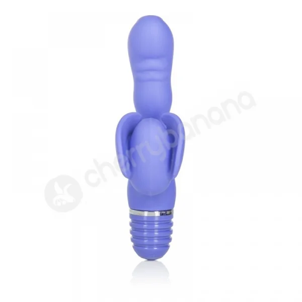 Silicone Bendies Fluttering 'G' Purple Vibrator