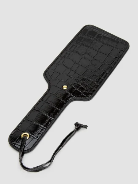 Bondage Boutique Faux Crocodile Leather Paddle