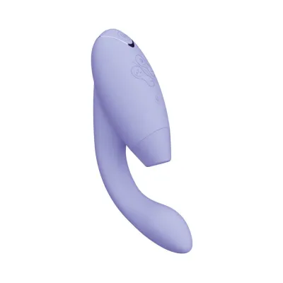 Rabbit Vibrators Womanizer Duo 2 Rechargeable Dual Stimulation Pleasure Air And G spot Vibrator Lilac