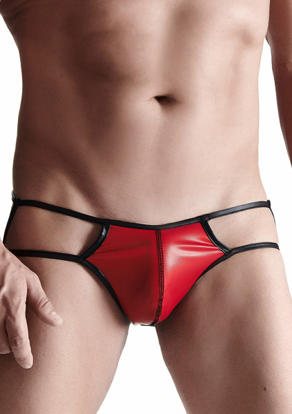 Wetlook Men's briefs - Red - Lacy Lingerie for Men