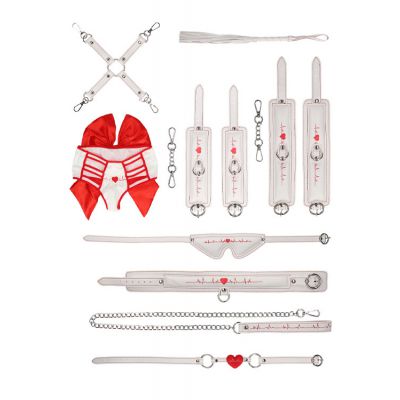OUCH Nurse Bondage Kit 9 Pce