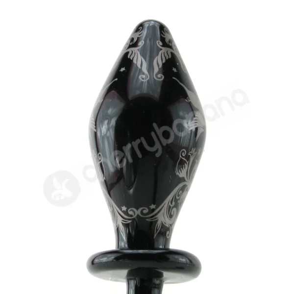 Fashionistas Glass Pig Tail Large Butt Plug