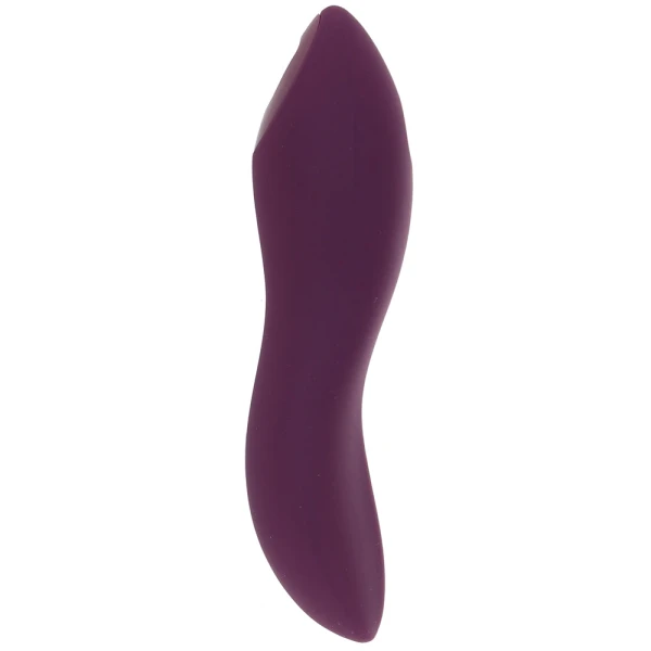 DIP Silicone Rechargeable Waterproof Vibrator by Dame - Plum