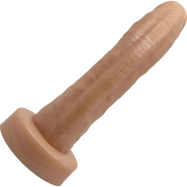 WEE Daddy Dominic 7" Platinum Silicone Realistic Dildo By Dee's Big Daddies - Vanilla