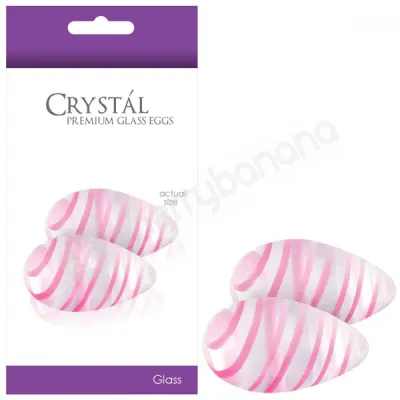 Crystal Clear Premium Glass Eggs