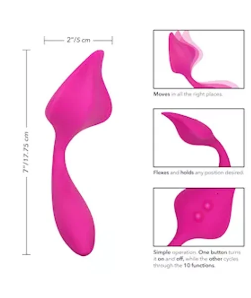 Mini Marvels Silicone Marvelous Lover - Pink — image 12 of 14