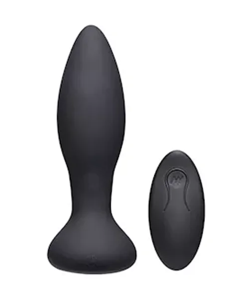 A-play Thrust Anal Vibe - Remote Controlled Experienced Plug - Black - 5.7 Inch — image 4 of 6