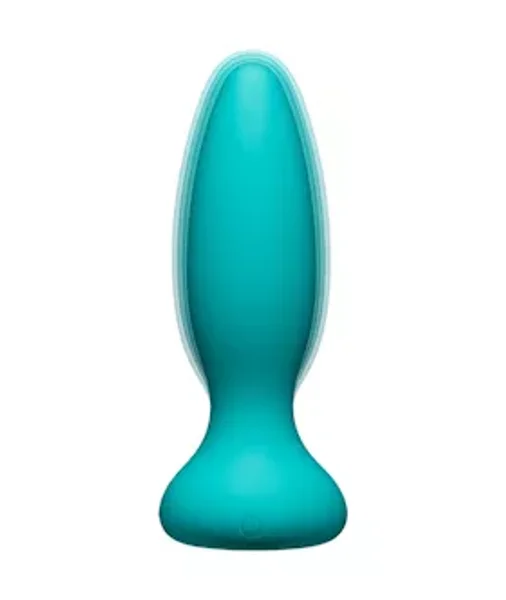 A-play Anal Vibe - Remote Controlled Adventurous Plug - Teal - 5.25 Inch — image 6 of 6