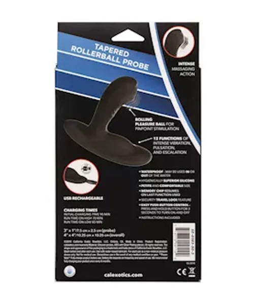 Eclipse Tapered Roller Ball Probe - Black - 4 Inch — image 20 of 20