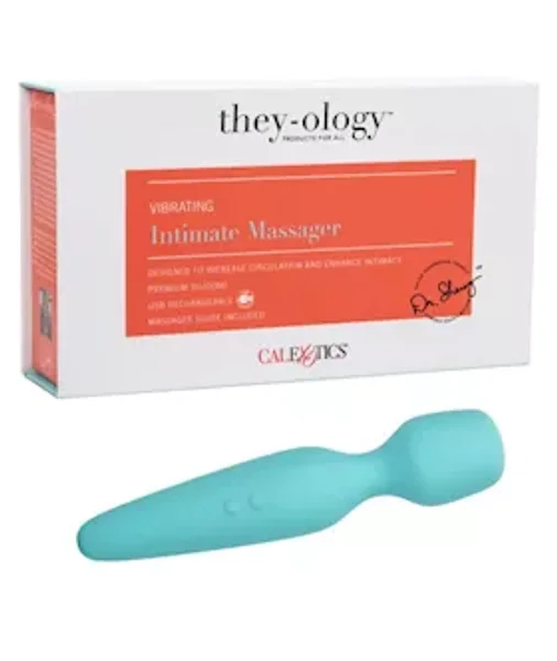 They-ology Vibrating Intimate Massager - Blue — image 5 of 6