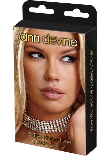 Ann Devine 7 Row Rhinestone Clasic Choker — image 3 of 4