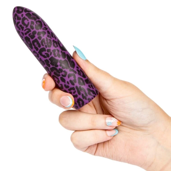 Bondara Fierce 10 Function Silicone Leopard Print Bullet Vibrator — image 4 of 4