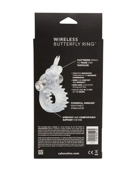 Wireless butterfly ring