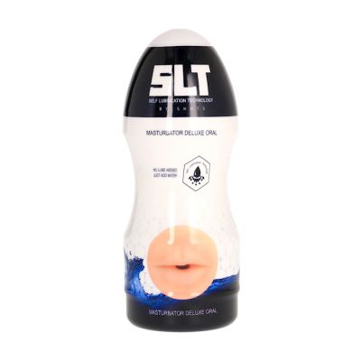 Self Lubrication Masturbator Deluxe Oral Flesh