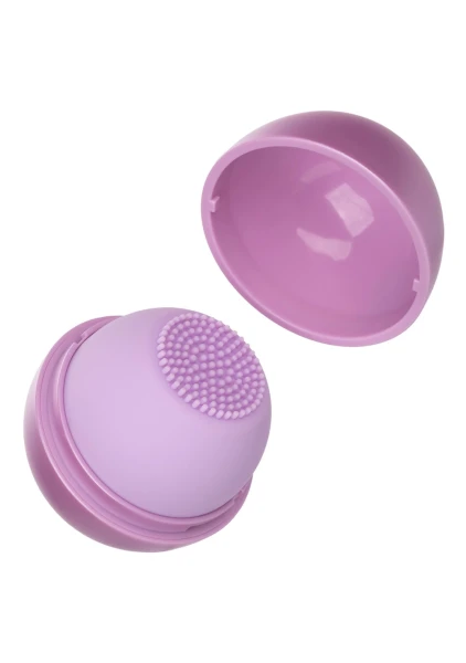 Opal Tickler Massager Rechargeable Waterproof Silicone Vibrator By CalExotics - Purple