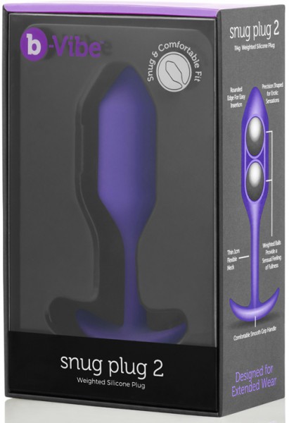 Snug Plug 2 Weighted Butt Plug