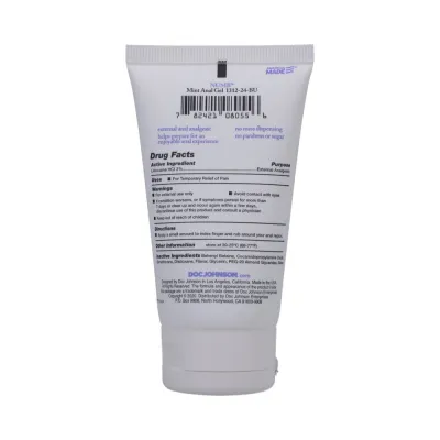 Doc Johnson Numb Anal Gel Mint 2 Oz