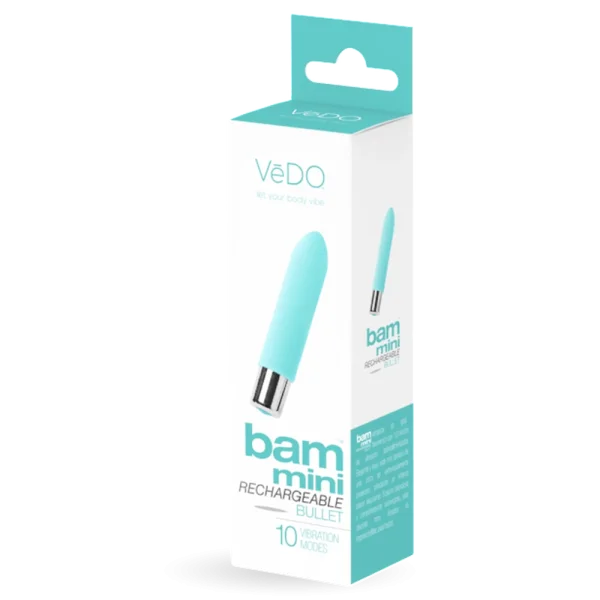 VeDO Bam 10-Mode Rechargeable Silicone Bullet Vibrator
