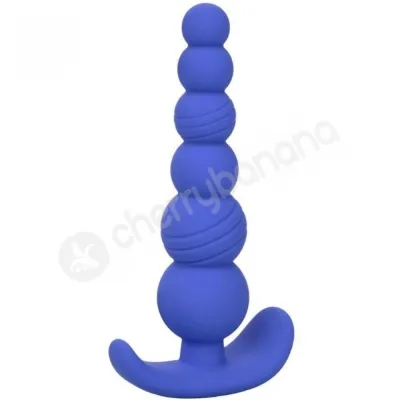 Calexotics Cheeky X 6 Beads Flexible Blue Silicone Anal Beads