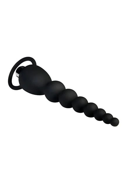 Adam and Eve Silicone Vibrating Anal Beads