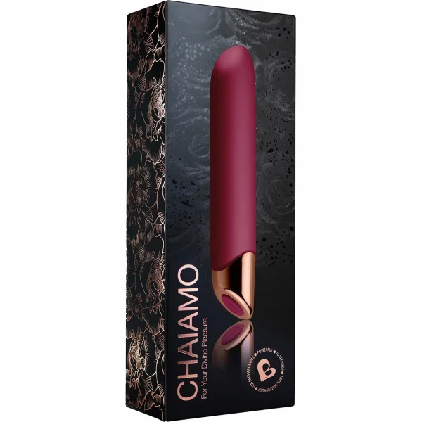 Rocks Off Chaiamo Burgundy Rechargeable Vibrator