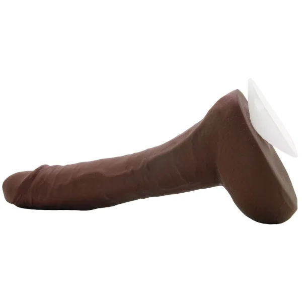 Jason Luv - 10 Inch Ultraskyn Cock With Removable Vac-U-Lock Suction Cup - Chocolate