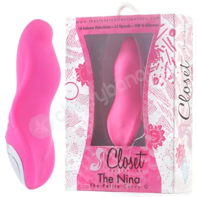 The Nina Petite Curvy G Pink Vibrator