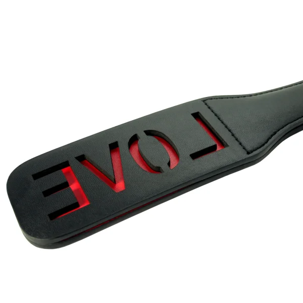 LOVE Impressions Leather Spanking Paddle