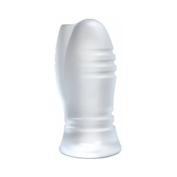 Optimale Vibrating Stroker - Massage Beads - Frost