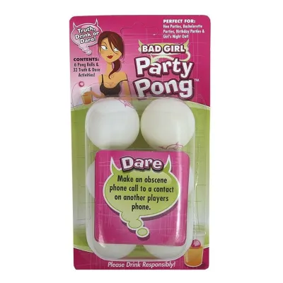 Truth or Dare Bad Girl Party Pong
