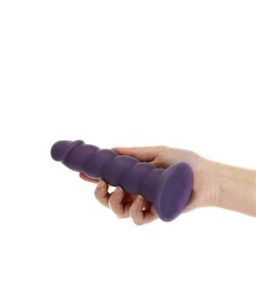 Addiction Unicorn Fantasy Dong 7 In. Purple With Powerbullet