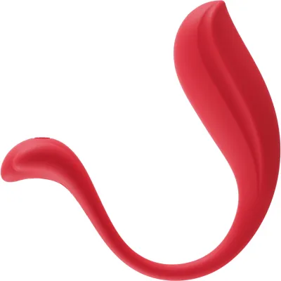 SVAKOM PHOENIX NEO 2 Interactive App Controlled Silicone Waterproof Rechargeable Bullet Vibrator Red
