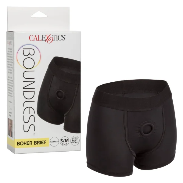 Boundless Boxer Brief - S-m - Black