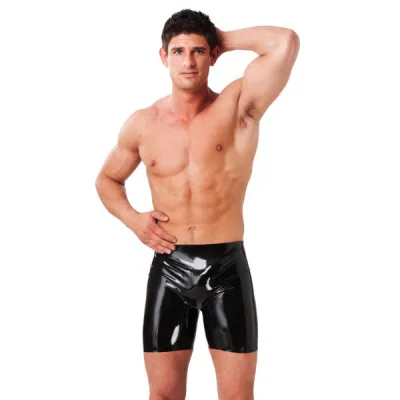 Latex Mens Bermuda Shorts Small