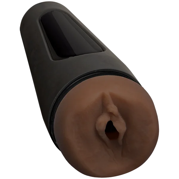 Main Squeeze Original Penis Masturbator Pussy by Doc Johnson - Chocolate