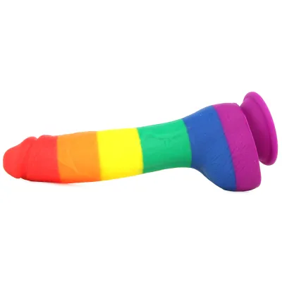 Colours Pride Edition 8 Inch Dong Rainbow