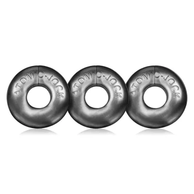 OxBalls Ringer 3pk Do Nut 1 Small Steel