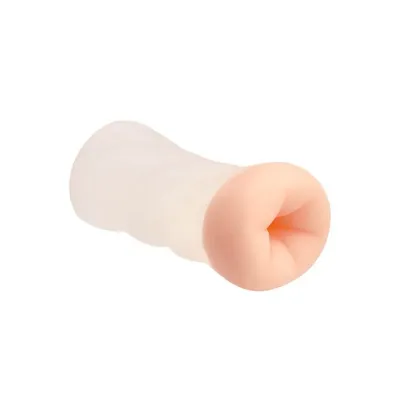 Clear Through Realistic Ass Stroker