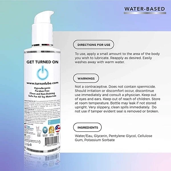 Turn On Water-based Lubricant — image 4 of 6