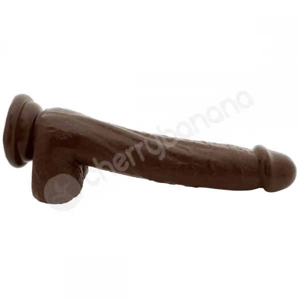 Real Lover Brown Lifelike 9" Dildo