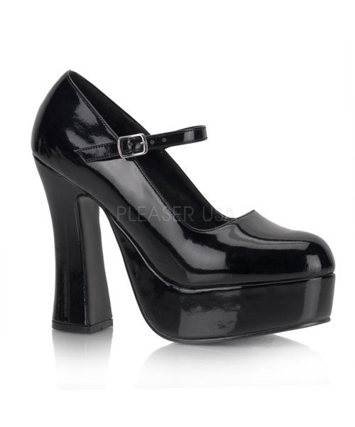 DOLLY-50 - 5" Chunky Heel Mary Jane P/F Pump — image 13 of 16