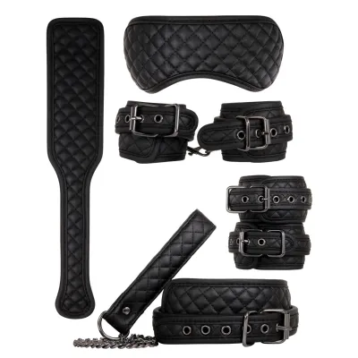 Adam Eve s Fetish Dreams Intermediate Bondage Set Black