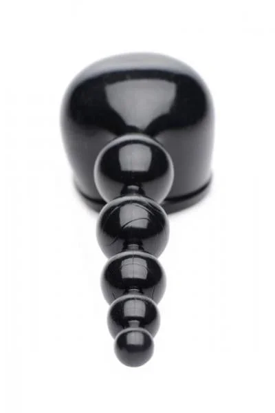 Thunder Beads Anal Wand Attachment Black