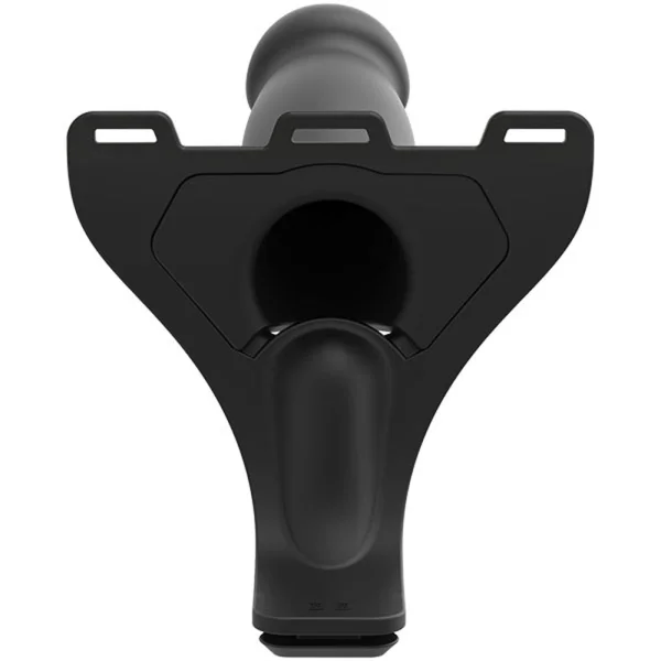 Body Extensions Hollow Strap-on 4-piece Set With Clitoral Vibrator Black