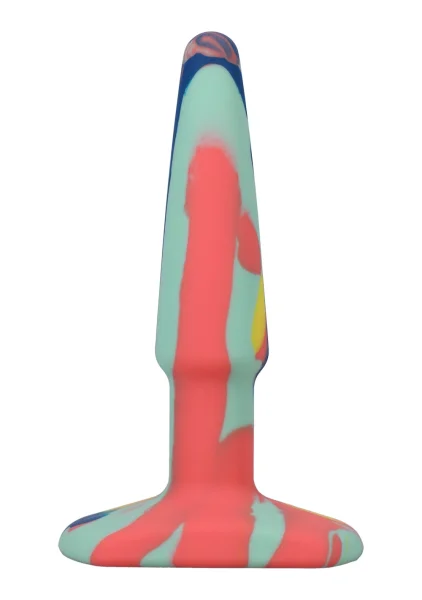 A-Play Groovy Silicone 4" Anal Plug By Doc Johnson - Sunrise — image 11 of 15