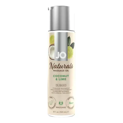 System JO Naturals Massage Oil Coconut Lime