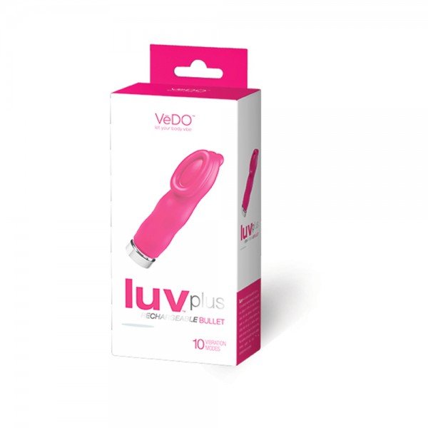 Luv Plus Rechargeable Clitoris Vibe Foxy Pink