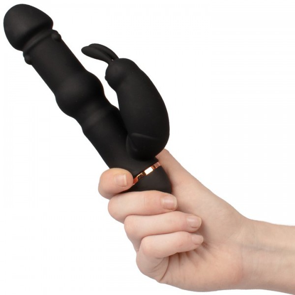 Bondara Black Silicone 20 Function Passion Rabbit Vibrator — image 5 of 5
