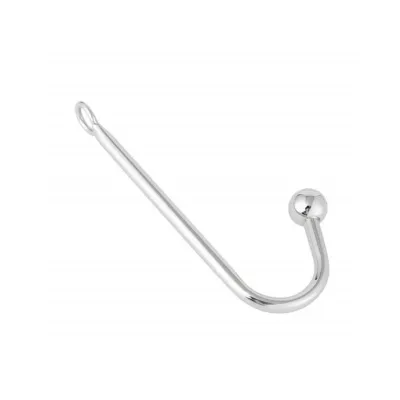 Kink Stainless Steel Anal Hook Medium