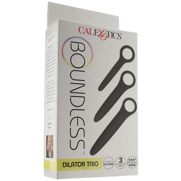 Boundless Dilator Trio Silicone 3-Piece Probe Set By CalExotics